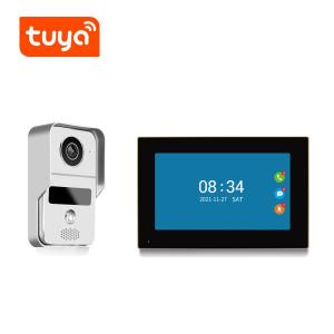 Quality 7 Inch Display Wifi Doorbell Intercom 140 Horizontal Angle wholesale