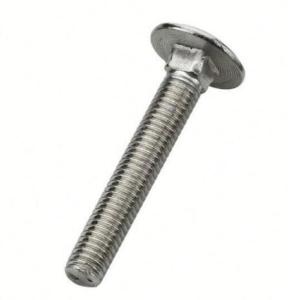 Quality Steel Material Carriage Bolt M3 4.8 Grade High Strength Zinc Plate Surface OEM / ODM wholesale