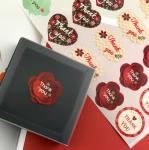 Logo Label Sticker Packaging Eco Friendly Vinyl Stickers Seal Gold Foil Sticker