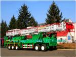 Red Pile Drilling Machine Water Well Drilling Truck ZJ10 / 900CZ 1000m Drilling