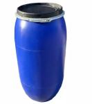 160L Plastic Barrel Drum Rustproof Chemical Blue Drum Odorless