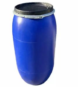 Quality 160L Plastic Barrel Drum Rustproof Chemical Blue Drum Odorless wholesale