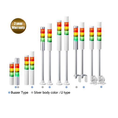 -Patlite- Signal Tower Lights LR4-102PJNW-RYRBCZ.LR4-102PJNW-RYYBCZ,LR4-102PJNW