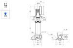Vertical Multi Stage Centrifugal Water In Line Booster Pump Commercial Heating
