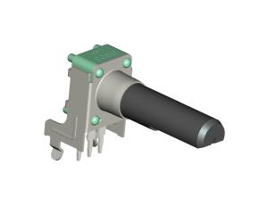 Quality 0.1W-1W Power Rating Rotary Potentiometer Resistance Tolerance ±20% Plastic Metal wholesale