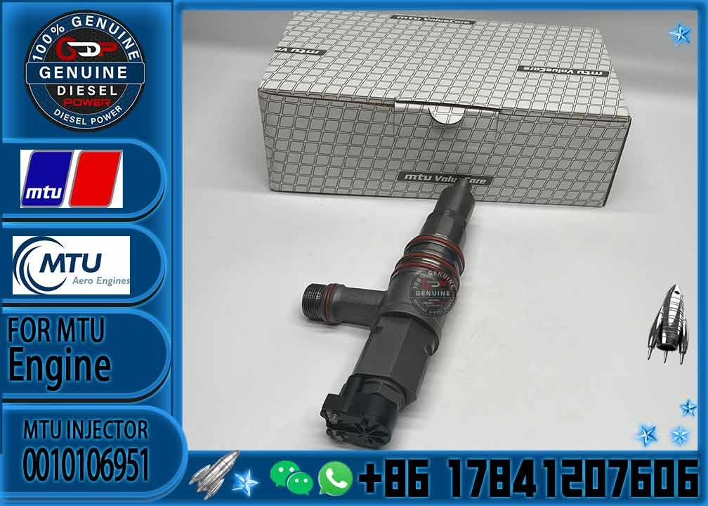 0010106951 Good quality good price diesel engine injector 0010106951 for MTU 4000 remanufactured high quality VTO-G166W4