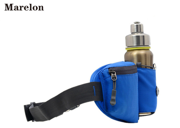 Polyester Adjustable Spandex Running Belt Pouch Pockets With Water Holder