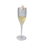 Animal Pattern Shape Silicone Wine Glass Charms Eco Friendly Customized Logo