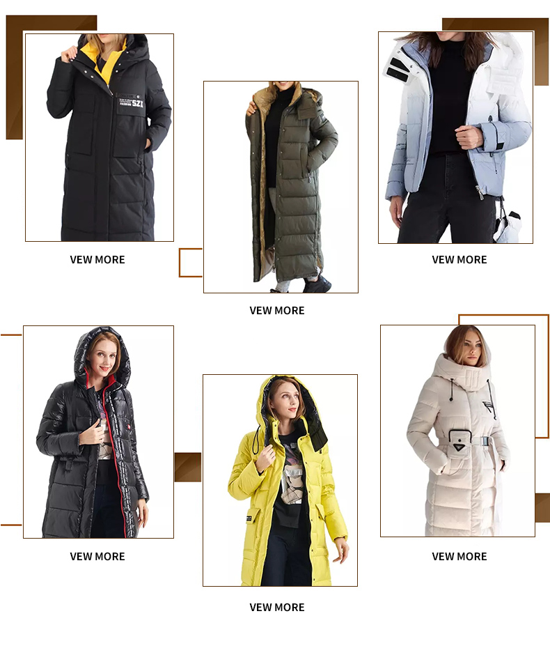 FODARLLOY Warm hooded cotton-padded clothes women slim Regular down winter jackets women coats