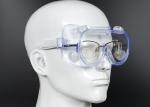 Transparent Corrosion Resistant Medical Safety Goggles Anti Fog Anti Virus
