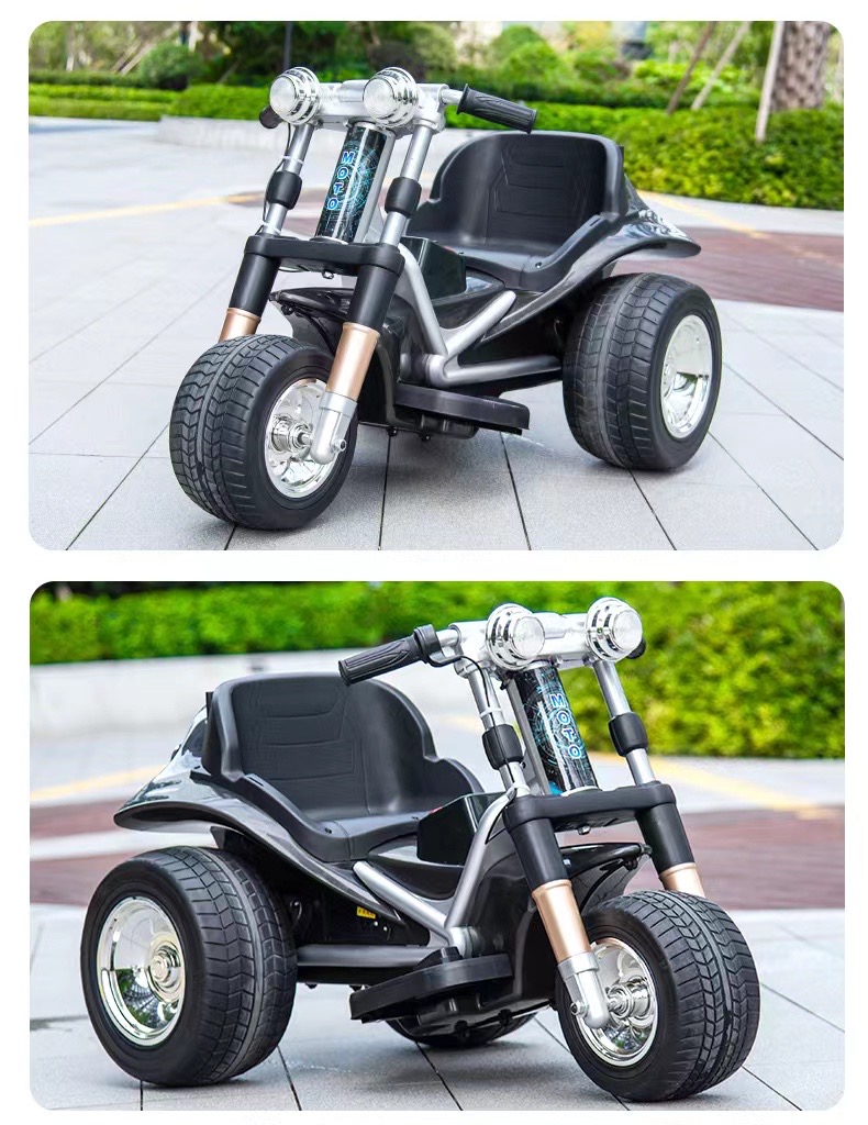 12v7 Dual-Drive 540 Motor Lighting and Music Ride-On Motorcycle Car for Kids Manufactured