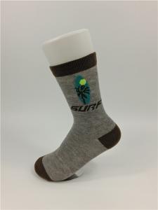 Quality Antibacterial Fabrics Kids White Socks Different Patterns Found Make To Order wholesale
