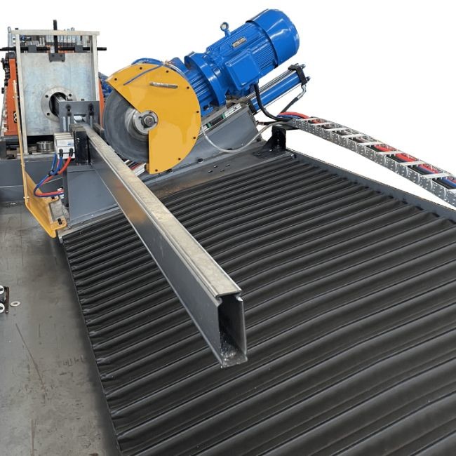 Cold Rolled Steel Automatic Pallet Racking Roll Forming Machine With Galvanized Steel Tiles
