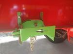 Heavy Duty Tri Axle Dump Truck , 50 Ton Flatbed Semi Truck Trailer For Container