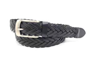 Quality Genuine Leather Woven Braided Belt For Men Casual Jeans wholesale