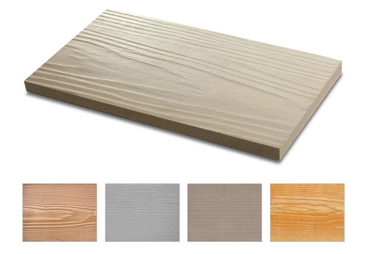 2017 Exterior Decorative Wood Fiber Cement Siding For Building Wall Decoration