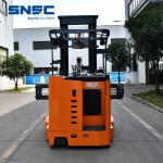 Multi Directional Reach Electric Forklift Truck Seated / Stand On Operation 2.5