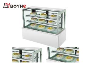 Quality Three Layer Marble Base Cake Showcase Chiller For Restaurant wholesale