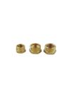 18mm - 28mm Brass End Cap Male Thread Hexagon Head Forged Body
