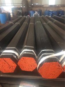 Quality Durable Seamless Steel Pipe P215NL/1.0451 Plain / Beveled Ends Plastic Caps End Protector wholesale