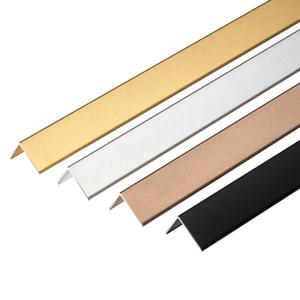 Quality The Butt Of Ceramic Tiles And Metal Strips Aluminium tile trim wholesale