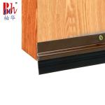 Screw Fixed Aluminium Rubber Strip For Bottom Of Door 1000mm Length