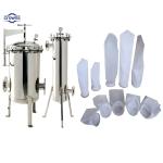 316L Stainless Steel Bag Filter Housing For Rap/Sunflower Seed Oil Liquids Pre