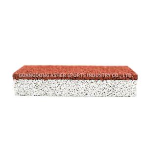 Quality All Weather Resistant EPDM Rubber Gym Flooring , EPDM Rubber Pad 20mm Thickness wholesale