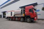 Intelligent Asphalt Road Tanks Trucks And Trailers HOWO 8 X 4 Synchronous Chip