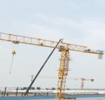 Topless Flat Top Tower Crane Used In Construction 18 Mtr