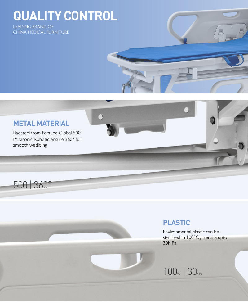 Patient Transport Emergency Resuscitation Trolley
