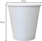Coffee 100 Biodegradable 6 Oz Paper Cups With Lids