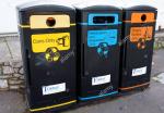 Public 10L To 50L large outdoor Smart Garbage Bins