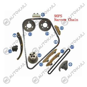 Quality Plastic PA66 / PA46 Timing Chain Kit For TRANSIT 2.0 TDCi 04-06 wholesale