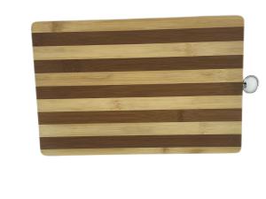 Quality Durable Rectangle Bamboo Cutting Board With Ring wholesale