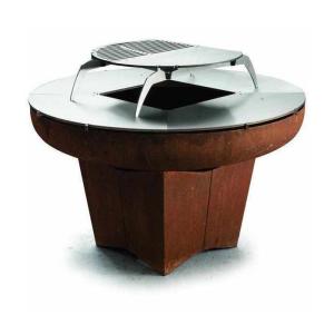 Quality Goanna Base Corten Steel BBQ Grill Fire Pit And Grill Ring Cooking wholesale