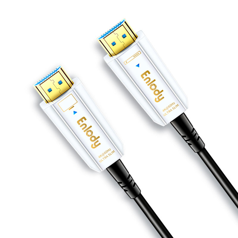 TPE Fiber Optical HDMI Cable 75 Feet 18Gbps 4K 60Hz With Apple TV Ps4 Xbox One