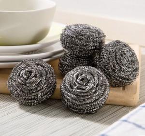 Eco Friendly Stainless Steel Scrubber Pads With Strong Decontamination Ability