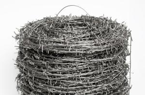 Quality Woven Security System Metal Security Mesh Barbed Wire Steel Material For Fencing wholesale