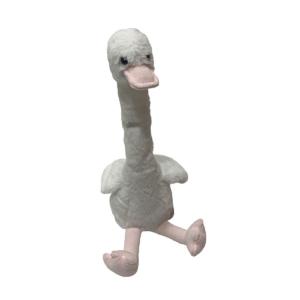 Quality 35cm White Duck Plush Toy Recording Speaking While Twisting Neck wholesale