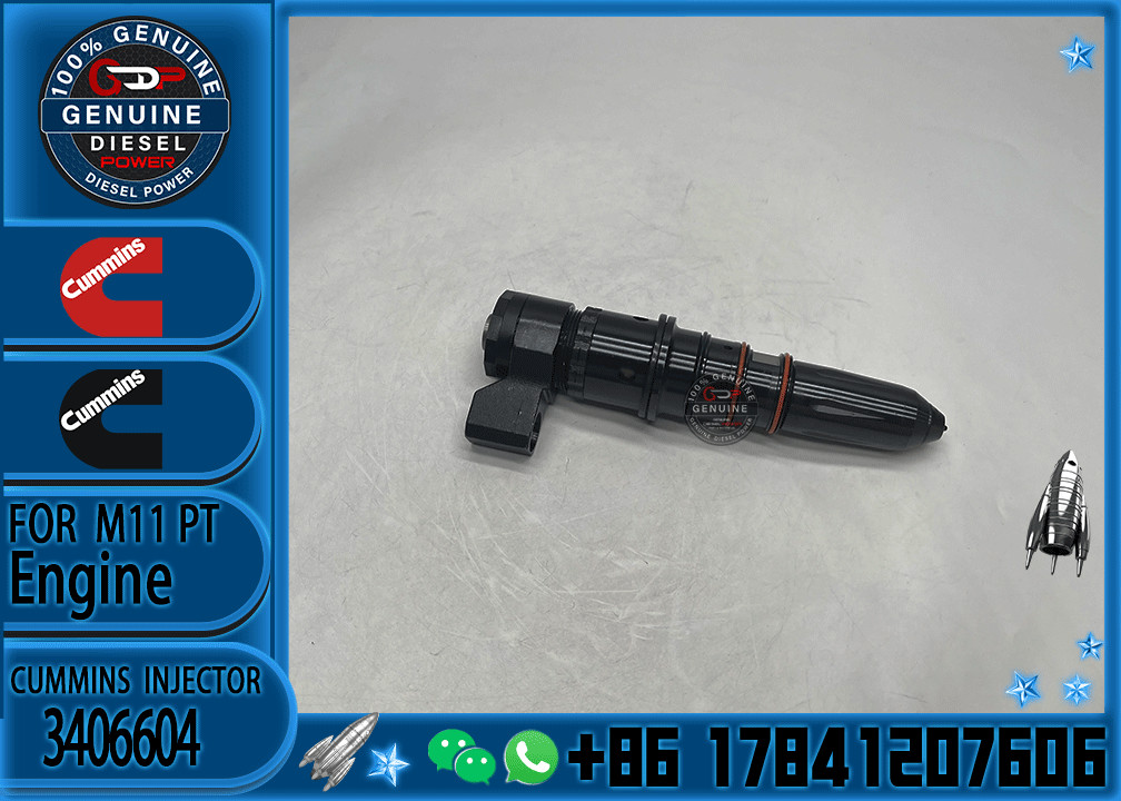 3083849 Diesel QSM11 M11 Engine Common Rail Fuel Injector 3411756 4911458 3406604 4061851 4026222 3411754 For Cum-mins