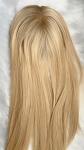 Hair topper for women human hair virgin cuticle silk topper for hairloss help