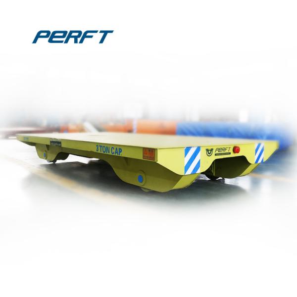 Heavy Cargoes Handling Cross Rail Transfer Trolley For Industrial , Customized