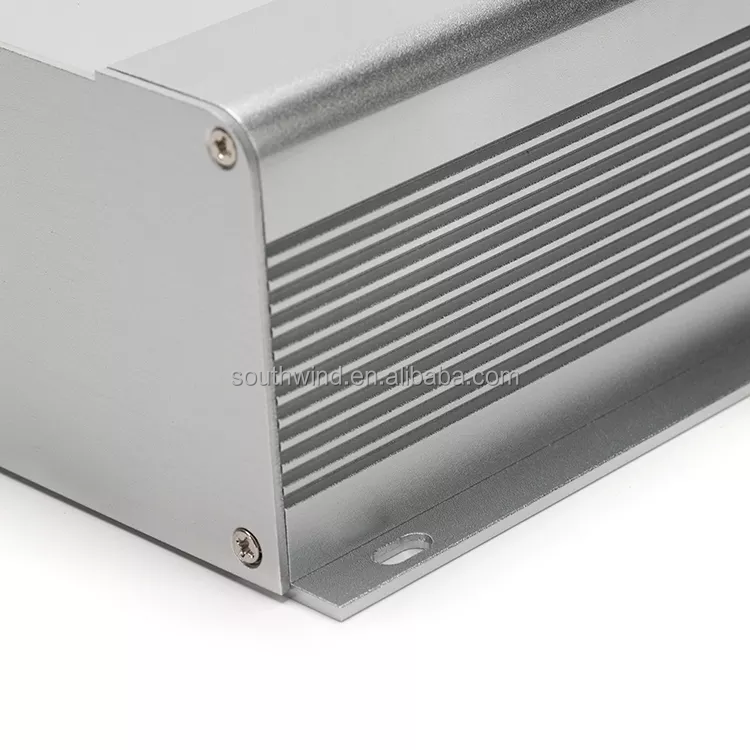 Custom Electronic Shell Prototype Aluminum Extrusion Enclosure with Customized Design