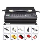 Fan Cooling 48V 20A Electric Forklift Battery Charger With Short Circuit