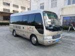 Diesel 6 Meter 30 Seater Minibus , Coaster Minibus Wth Durable Fabric Seat