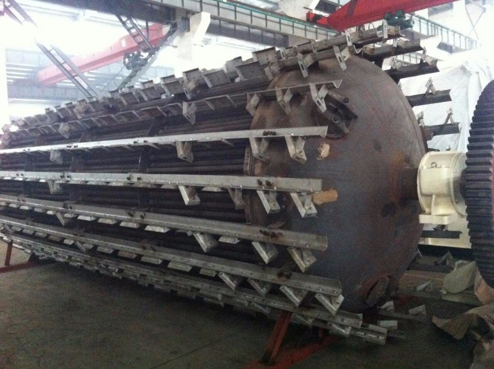 Steam Heating Tube Bundle Dryer / Sludge Dryer Machine Stainless Steel