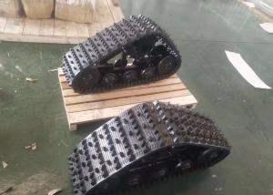 Quality 600kg Load Bearing 255mm Wide Rubber Track System For Tractor wholesale