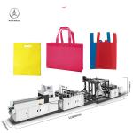 220v Non Woven Bag Machine Handle Box D Cut Shoes Vest T Shirt 60pcs/ Min