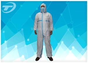 Quality Non Woven 4/5/6 Taped Disposable Protective Coverall By SMS Or Microporous Film Laminated Materials wholesale